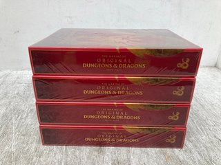 4 X THE MAKING OF ORIGINAL DUNGEONS AND DRAGONS 1970 - 1977: LOCATION - F6