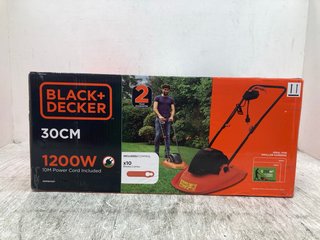 BLACK AND DECKER 30CM LAWN MOWER: LOCATION - F6