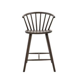 CRAFT BARSTOOL IN MOCHA FINISH - RRP £449: LOCATION - C4