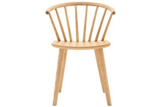 CRAFT DINING CHAIR IN NATURAL OILED FINISH - RRP £249: LOCATION - C4