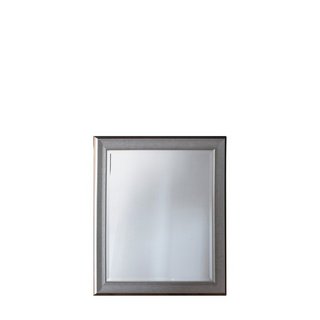 FREEMAN MIRROR IN ANTIQUE WHITE 500 X 600MM: LOCATION - D2