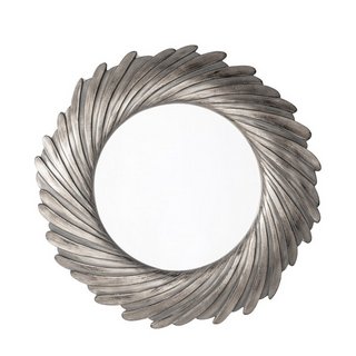 LOWRY MIRROR IN SILVER 1000 X 1000MM - RRP £299: LOCATION - D2