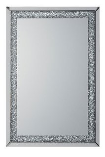 WESTMOORE MIRROR IN SILVER 600 X 1350MM - RRP £359: LOCATION - D2