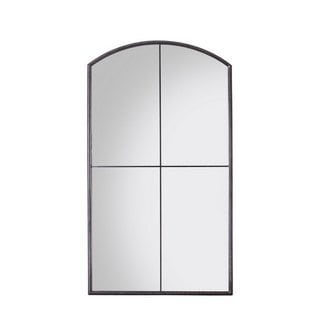 FRIDA LARGE MIRROR IN BLACK 900 X 30 X 1600MM - RRP £389: LOCATION - D2