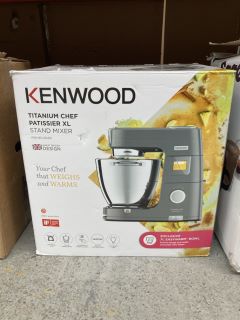 KENWOOD TITANIUM CHEF PATISSIER XL STAND MIXER RRP £800: LOCATION - BR4