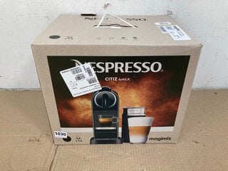 NESPRESSO CITIZ & MILK COFFEE MACHINE IN BLACK: LOCATION - BR2