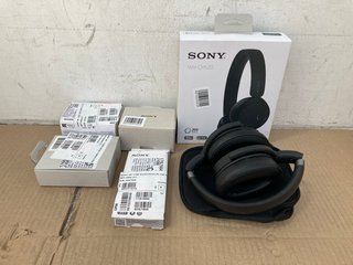 QTY OF ASSORTED ITEMS TO INCLUDE SONY WIRELESS STEREO HEADSET: LOCATION - BR2