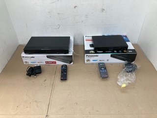 2 X PANASONIC BLU-RAY DISC PLAYERS: LOCATION - BR2