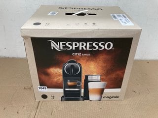 NESPRESSO CITIZ & MILK COFFEE MACHINE IN BLACK: LOCATION - BR3