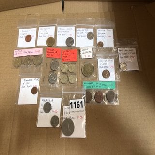 15 PACKS OF COINS, IDENTIFIED AND DEALER PRICED: LOCATION - CR