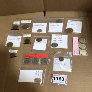 15 PACKS OF COINS, IDENTIFIED AND DEALER PRICED: LOCATION - CR