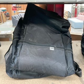 2 X BIG MAX HOUSTON TRAVEL COVERS IN BLACK - RRP £178.00: LOCATION - BR6