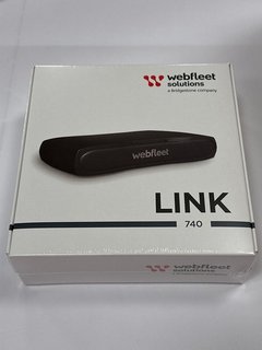 WEBFLEET SOLUTIONS LINK 740 VEHICLE TRACKER IN BLACK: MODEL NO L0740 (WITH BOX & ALL ACCESSORIES) [JPTM120423] (SEALED UNIT) THIS PRODUCT IS FULLY FUNCTIONAL AND IS PART OF OUR PREMIUM TECH AND ELECT