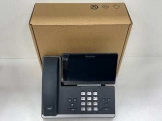 YEALINK PRIME BUSINESS IP PHONE: MODEL NO SIP-T57W (WITH BOX & ALL ACCESSORIES, UNUSED RETAIL) [JPTM120412] THIS PRODUCT IS FULLY FUNCTIONAL AND IS PART OF OUR PREMIUM TECH AND ELECTRONICS RANGE