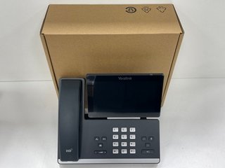 YEALINK PRIME BUSINESS IP PHONE: MODEL NO SIP-T57W (WITH BOX & ALL ACCESSORIES, UNUSED RETAIL) [JPTM120410] THIS PRODUCT IS FULLY FUNCTIONAL AND IS PART OF OUR PREMIUM TECH AND ELECTRONICS RANGE