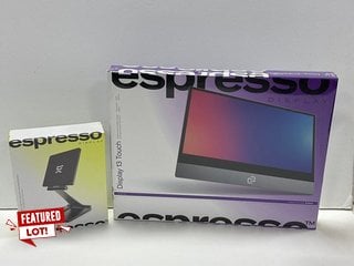 ESPRESSO DISPLAY 13 TOUCH MONITOR (WITH STAND AND ACCESSORIES) [JPTM120329] (SEALED UNIT) THIS PRODUCT IS FULLY FUNCTIONAL AND IS PART OF OUR PREMIUM TECH AND ELECTRONICS RANGE