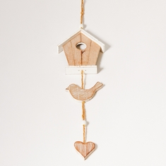 24 X STONE THE CROWS HANGING BIRDHOUSE - SKU: 356716 - TOTAL RRP £144