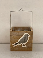 24 X STONE THE CROWS HANGING BIRD VOTIVE - SKU: 356715 - TOTAL RRP £144