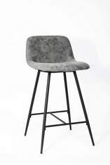 1 X STONE THE CROWS BAR STOOL IN GREY - SKU: 134710