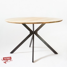 1 X STONE THE CROWS DINING TABLE -120 X 76CMS - SKU: 134505 - TOTAL RRP £450