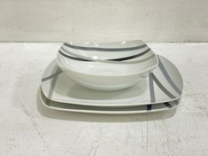 18-PIECE DINNER SET - MULTI