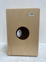 MEINL PERCUSSION HEADLINER CAJON INSTRUMENT - COMPACT DRUM BOX - NATURAL - MODEL: HCAJ100NT