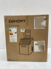 EUHOMY ICE MAKER MACHINE - MODEL NO.: HZB-20AF - RRP £170