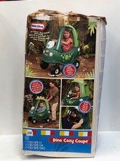 LITTLE TIKES DINO COZY COUPE - GREEN