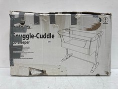 SNUGGLE CUDDLE CO-SLEEPER IN GREY/ANODIZED - RRP £100