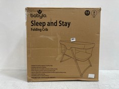 BABYLO SLEEP AND STAY FOLDING CRIB