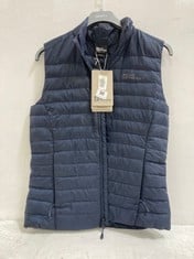 JACK WOLFSKIN PILVI MEN'S DOWN GILET - NAVY - SIZE M - RRP £120