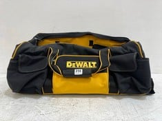 DEWALT 2-WHEEL LARGE TOOL DUFFLE BAG - BLACK/YELLOW