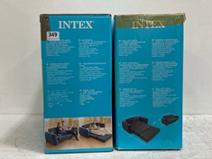 2 X INTEX INFLATABLE PULL-OUT SOFAS