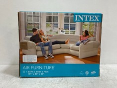 INTEX AIR FURNITURE CORNER SOFA - BEIGE