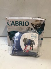 CATIT CABRIO MULTI-FUNCTIONAL CAR CARRIER TO INCLUDE BATTERSEA DOG COAT IN BLUE - SIZE 55CM