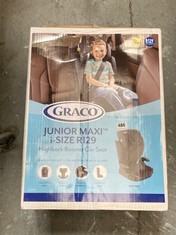 GRACO JUNIOR MAXI I-SIZE R129 HIGHBACK BOOSTER CAR SEAT