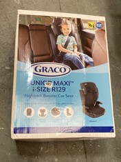 GRACO JUNIOR MAXI I-SIZE R129 HIGHBACK BOOSTER CAR SEAT