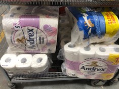 QTY OF ANDREX TOILET PAPER - 9 ROLLS / 12 ROLLS PACK