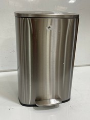 KITCHEN PEDAL BIN - STAINLESS STEEL