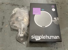 2 X SIMPLEHUMAN WALL MOUNTED BEAUTY MIRROR - RRP £180 / EACH