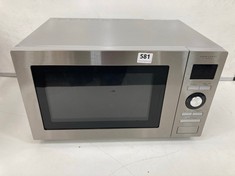 JOHN LEWIS 25L MICROWAVE MODEL NO.: JLSMWO09 - STAINLESS STEEL - RRP £100