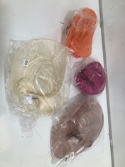 4 X JOHN LEWIS ASSORTED OCCASION HATS TO INCLUDE TILLY UPTURN MAGENTA FASCINATOR