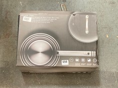 JOHN LEWIS CLASSIC 3-PIECE SAUCEPAN SET - GLASS LID - RRP Â£120