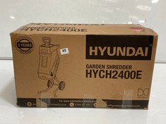 HYUNDAI ELECTRIC GARDEN SHREDDER - MODEL NO.: HYCH2400E - RRP £144