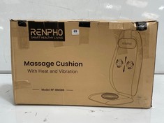 RENPHO MASSAGE CUSHION WITH HEAT AND VIBRATION MODELl RF-B086 - RRP £160