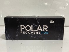 POLAR RECOVERY TUB PORTABLE ICE BATH - RRP £110