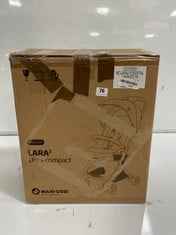 MAXI-COSI LARA2 ULTRA-COMPACT STROLLER - ESSENTIAL GRAPHITE - RRP £190