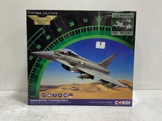 CORGI 1:48 DIE-CAST MODEL EUROFIGHTER TYPHOON FGR4- LIMITED EDITION - RRP £144