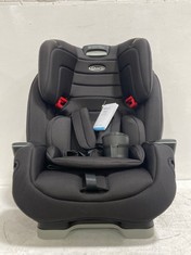 GRACO AVOLVE GROUP 1/2/3 CAR SEAT IN BLACK - RRP £105