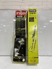 RYOBI 600W ELECTRIC HEDGE TRIMMER MODEL: RHT6160RS